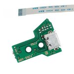 PS4 Controller Board Manufacturer - OEM JDS-055 USB PCB Connector LED Charging Port