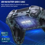 Switch Pro Controller Manufacturer - OEM Wireless with LED Light Vibration Turbo Wake up