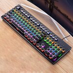 Gaming Keyboard Manufacturer - OEM 104 Key Wired USB RGB Mechanical Keyboard
