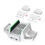 Xbox Vertical Stand Manufacturer - OEM Multifunctional Cooling Fan Charger Handle Base
