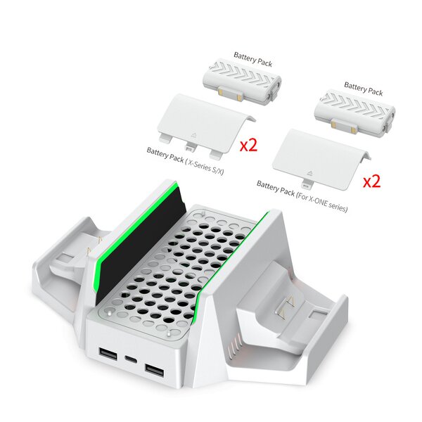 Xbox Vertical Stand Manufacturer - OEM Multifunctional Cooling Fan Charger Handle Base