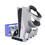 PS5 Charging Dock Manufacturer - OEM with Disc Storage Helmet Headphone Hanger FC-PVR2-008