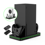 Xbox Charging Station Manufacturer - OEM with 1100mAh Battery Vertical Cooling Fan