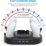 Xbox Charging Stand Manufacturer - OEM Vertical Holder Cooling Fan Dual Station