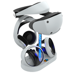 PS VR Charging Dock Manufacturer - OEM High Quality Dual Charger Headset Storage