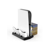 PS5 Multi Function Base Manufacturer - OEM 3 in 1 Disc Storage Charging Cooling Fan