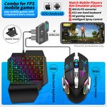 Mouse Keyboard Converter Manufacturer - OEM 4 in 1 Mix SE Elite Combo for IOS Android
