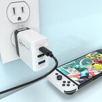 Gaming Charger Dock Manufacturer - OEM 4K@60Hz 65W PD Wall Charger for ROG Ally