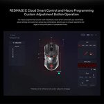 Gaming Mouse Manufacturer - OEM 26000DPI Transparent Wireless Tri Mode Lightweight GS001J