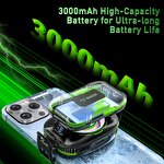 Phone Fan Cooler Manufacturer - OEM with Digital Display Rechargeable Battery JS85