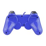 Wired Joystick Manufacturer - OEM Classic Varnish Blue Joypad for PS2 Controller