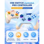 Switch Pro Controller Manufacturer - OEM Wireless Wake up RGB Light Strips Mechanical