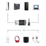 Bluetooth Audio Adapter Manufacturer - OEM 2 in 1 USB 5.0 Dongle for PS5 PS4 PC Headset