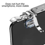Mobile Game Controller Manufacturer - OEM K19 6 Fingers L2 R2 Shooter for PUBG Boys