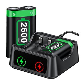 Xbox Charging Station Manufacturer - OEM with High Speed 2x2600mAh Battery for Series X