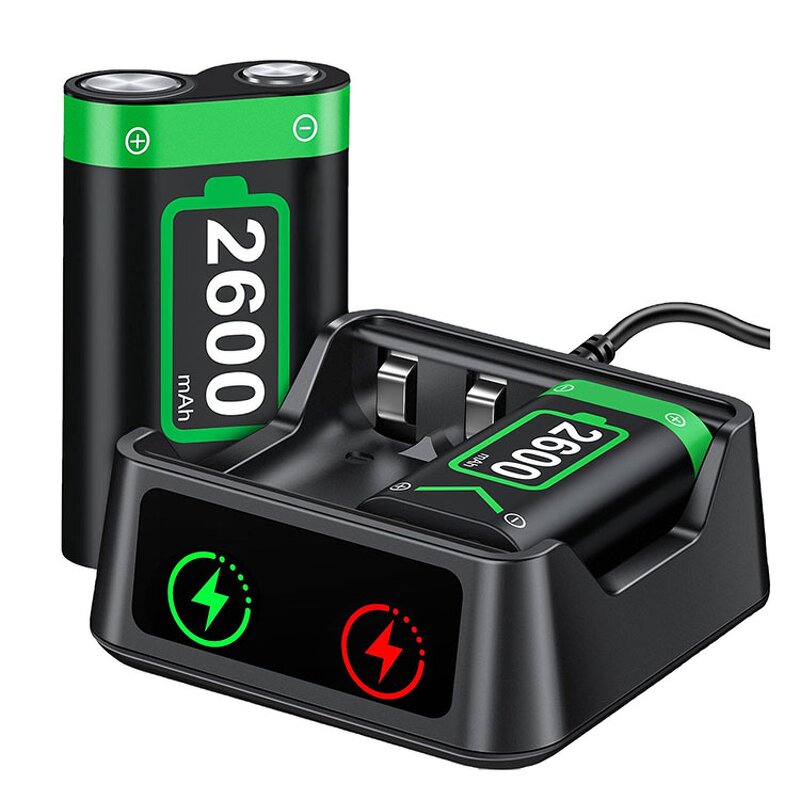 Xbox Charging Station Manufacturer - OEM with High Speed 2x2600mAh Battery for Series X