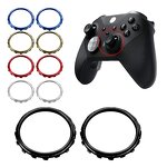 Xbox Thumbstick Rings Manufacturer - OEM Chrome Accent Replacement Repair Part Pack