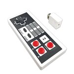 Wireless Gamepad Manufacturer - OEM 2.4g for NES with WII Port Receiver Red White