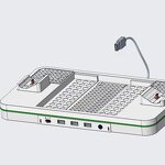 Xbox Charging Station Manufacturer - OEM with 1100mAh Battery Vertical Cooling Fan