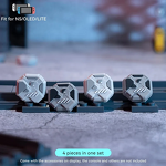 Thumbstick Cover Manufacturer - OEM Anti Slip Mecha Warrior 4PCS for Switch OLED Lite