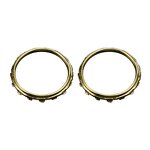 Xbox Thumbstick Rings Manufacturer - OEM Chrome Accent Replacement Repair Part Pack