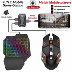 Mobile Gaming Converter Manufacturer - OEM Keyboard Mouse for Pubg Android Smartphone