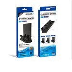 PS4 Charging Stand Manufacturer - OEM Vertical Stand Cooler Fan Charging Station TP4-023B