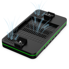 Xbox Charging Station Manufacturer - OEM with 1100mAh Battery Vertical Cooling Fan