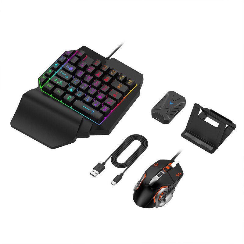 Mobile Gaming Converter Manufacturer - OEM Keyboard Mouse for Pubg Android Smartphone