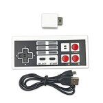 Wireless Gamepad Manufacturer - OEM 2.4g for NES with WII Port Receiver Red White