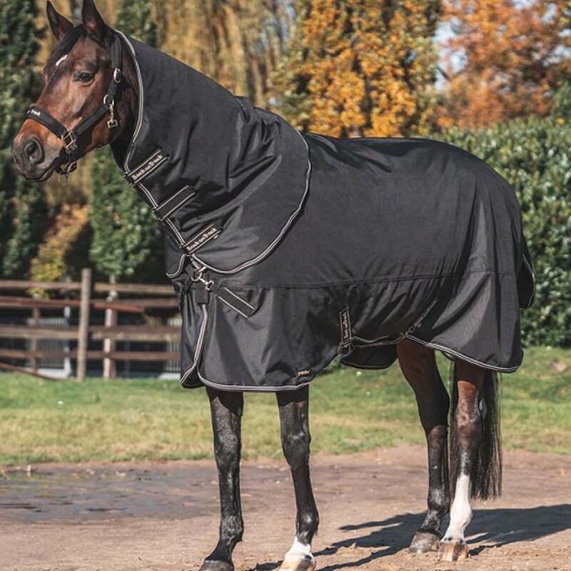Horse Blanket Manufacturer - OEM Black Heavyweight Fill Cotton Insulated for Cold Weather