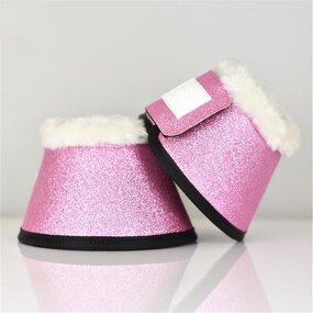 Overreach Bell Boots Manufacturer - OEM Shiny Glitter No Turn Soft Wool Sports Protection