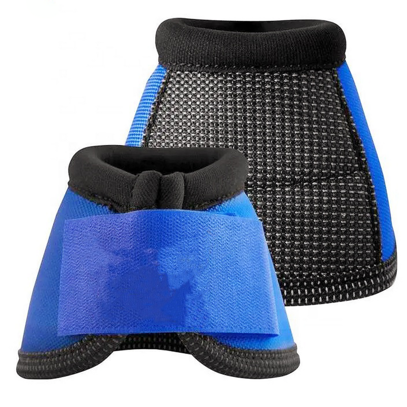 Horse Bell Boots Manufacturer - OEM New Design Anti Slip Pleated Edge Custom Logo