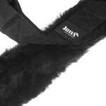 Horse Girth Manufacturer - OEM Hot Sell PU Nylon Black Fur Durable Buckle Fasteners