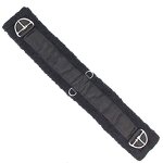 English Girth Manufacturer - Wholesale PU Leather with Black Wool Custom Logo Horse Girth