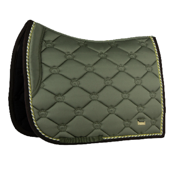 Dressage Saddle Pad Manufacturer - Wholesale Hot Sell Golden Shiny Satin Customized Logo