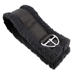 Horse Girth Manufacturer - OEM Hot Sell PU Nylon Black Fur Durable Buckle Fasteners