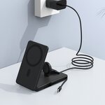 Wireless Charger Factory - Foldable 15W Fast 3-in-1 Desktop Charger Custom