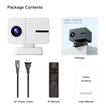 Smart Projector Manufacturer - Auto Focus Bluetooth WiFi Home Projector Custom