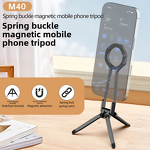 Phone Stand Manufacturer - 360 Rotating Magnetic Spring Clip Holder Custom