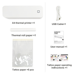 Thermal Tattoo Paper Printer Manufacturer - A4 Portable Mobile Printer Source Factory