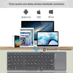 Wireless Keyboard Manufacturer - Ultra-Thin Foldable LED Backlit Keyboard OEM