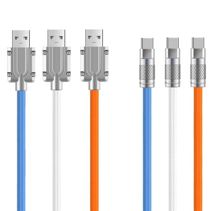Type-C Cable Factory - 120W 6A Super Fast Charging Cable Custom