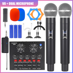 Dynamic Microphone Manufacturer - V8 Sound Card Live Streaming Kit OEM