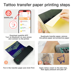 Thermal Tattoo Paper Printer Manufacturer - A4 Portable Mobile Printer Source Factory