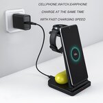 Watch Charger Manufacturer - 3-in-1 Magnetic Wireless Charger Dock OEM