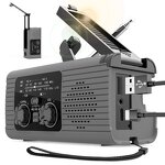 Emergency Radio Factory - Solar Hand-Crank Power Bank Flashlight Custom