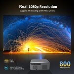 Portable Projector Factory - 1080P Auto Focus Home Theater Projector OEM