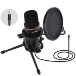 USB Microphone Factory - Condenser RGB Light Recording Microphone Custom
