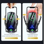 Car Phone Holder Manufacturer - Wireless Charging Electric Clip Holder OEM